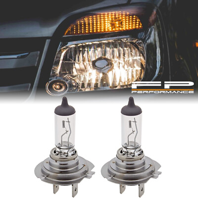 #ad H7 55W Pair 12V Headlight Fog Light Halogen OEM Clear Replacement Bulbs Genuine $7.88