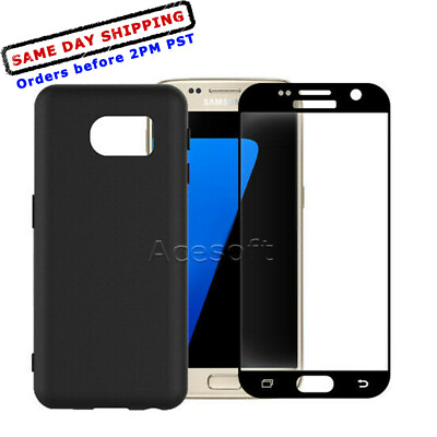 #ad New 9H Premium Screen Protector Cover Case for Samsung Galaxy S7 SM G930A Phone $26.79