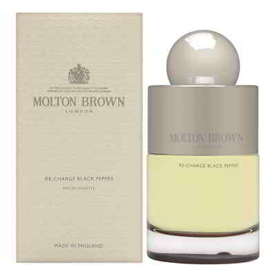#ad Re Charge Black Pepper by Molton Brown London for Men 3.3 oz EDT Spray Brand New $105.00