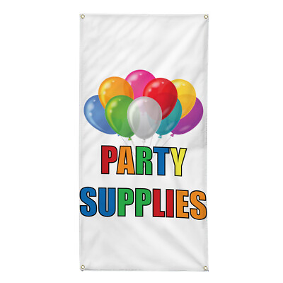 #ad Vertical Vinyl Banner Multiple Sizes Party Supplies Business Outdoor $16.99