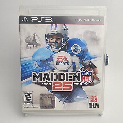 #ad Madden NFL 25 PlayStation 3 2013 Read Description Bulk Discount $8.00