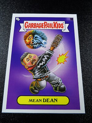 #ad Walking Dead Jeffrey Dean Morgan Negan Spoof Garbage Pail Kids Card Bookworms $4.22