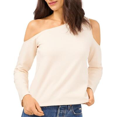#ad 1.State Womens Asymmetric Cold Shoulder Tee Blouse Shirt BHFO 3135 $12.99