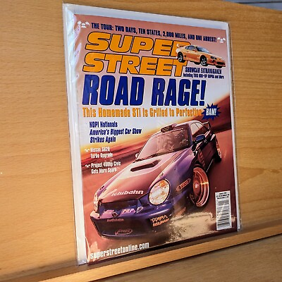 #ad Super Street Magazine January 2004 Subaru WRX STi MINT No Label $29.99