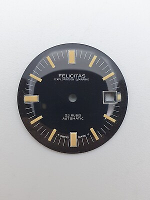 #ad Felicitas Exploration S Marine Dial for AS 2472 Parts $320.00