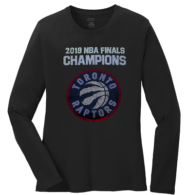 #ad Women#x27;s Toronto Raptors NBA Champions Ladies Long Sleeve Championship Shirt $29.75