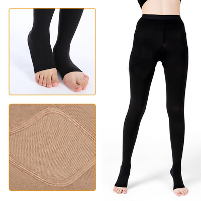 #ad Men#x27;s Women‘s Compression Pantyhose Medical Relief Swelling Edema Stockings Hose $28.24