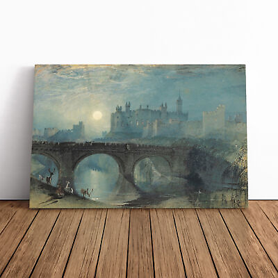#ad J.M.W. Turner Alnwick Castle Canvas Wall Art Print Framed Picture Home Decor GBP 24.95