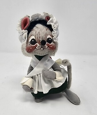 #ad Annalee Mobilitee Pilgrim Mouse Doll 6quot; 1991 Collectors Doll Made in USA $14.99
