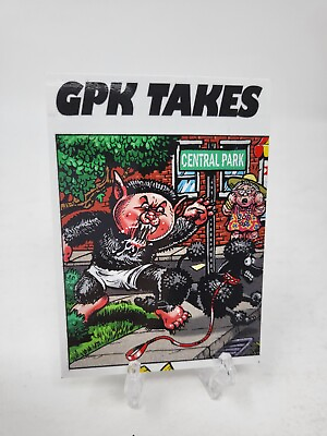 #ad 2022 TOPPS NYCC EXCLUSIVE GARBAGE PAIL KIDS PROMO CARD #4 9 Comic Con GPK $4.95