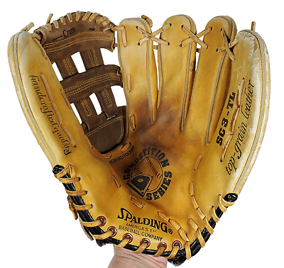Spalding Leather Baseball Glove Competition Series Deep Pocket SC3 TL 12.5quot; RHT $26.99