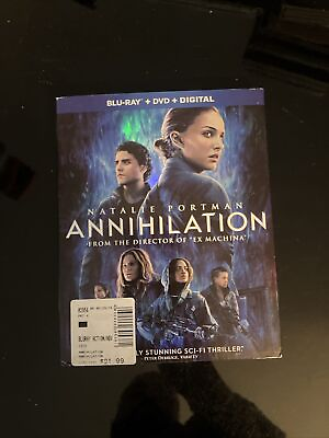 #ad Annihilation Blu ray DVD w Slipcover Natalie Portman Sealed Brand NEW $7.99