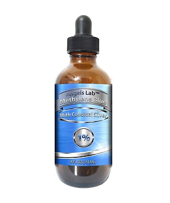 #ad Methylene Blue With Colloidal Silver Angels Lab Pharmaceutical Grade 4 Fl Oz $49.99