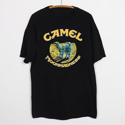 #ad New Camel Band Moonmadness Short Sleeve Black All Size Shirt $8.54