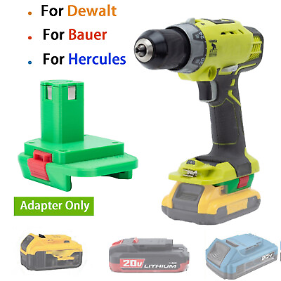 #ad For Dewalt＆For Bauer＆For Hercules Battery Adapter to for Ryobi 18V Power Tool $13.89