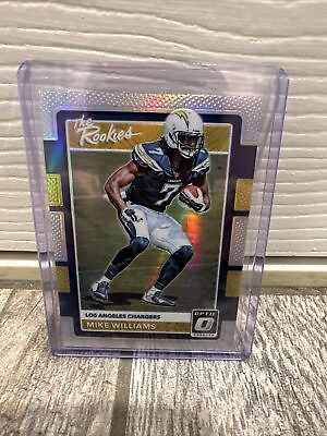#ad 2017 Donruss Optic #4 Mike Williams The Rookies Holo RC $2.25