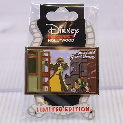 #ad A5 Disney DSF DSSH Pin LE Princess amp; the Frog Tiana Postcard New Orleans $49.95