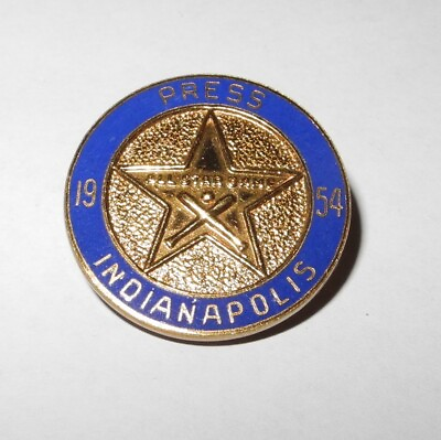 #ad 1954 Baseball American Association Minor League All Star Game Pin Indianapolis $146.25
