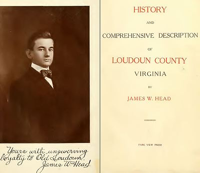 #ad 1908 LOUDOUN County Virginia VA History amp; Genealogy Family Tree DVD CD B49 $8.99