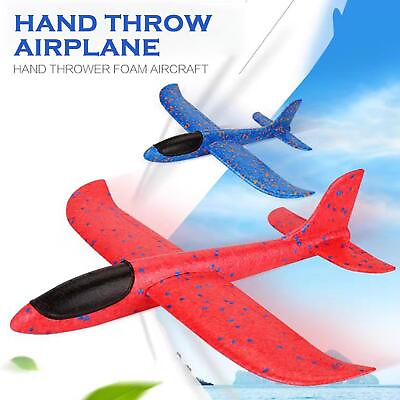 #ad 1* Plane Kids Gift Hand Throw Airplane Foam Fly EPP Foam Aeroplane $1.71
