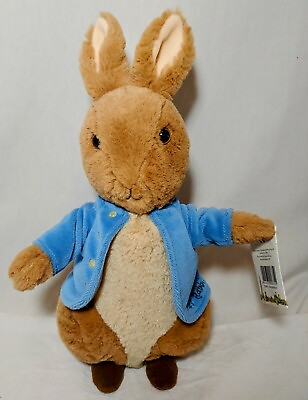 #ad Beatrix Potter Peter Rabbit Bunny Stuffed Animal Plush Toy Rainbow Designs 12quot; $16.00