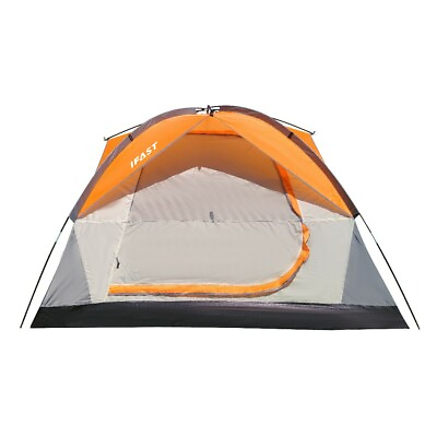 #ad 2 3 Person Family Camping Tent Outdoor Waterproof Portable Cabana Beach Gear New $26.99