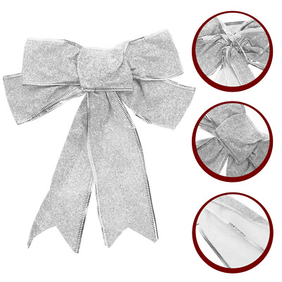 #ad 5 Pcs Pack Small Bows for Crafts Rustic Wedding Decorations $9.99