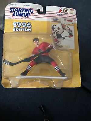 #ad 1996 JEREMY ROENICK Starting Lineup Sports Figurine Chicago Blackhawks $5.18