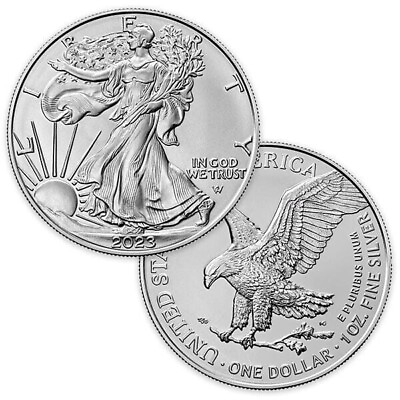 #ad ❤️ 2023 American Eagle 1 oz. American Eagle 1 oz Silver coin In Stock $17.99