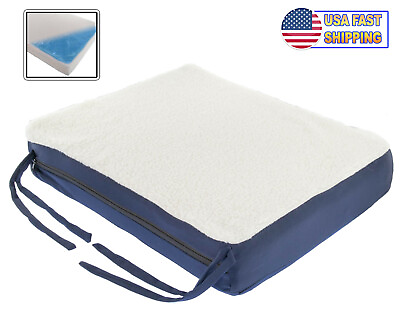 #ad Premium Gel Memory Foam Seat Cushion Pad For Chair Car Wheelchair amp; More TV $22.95
