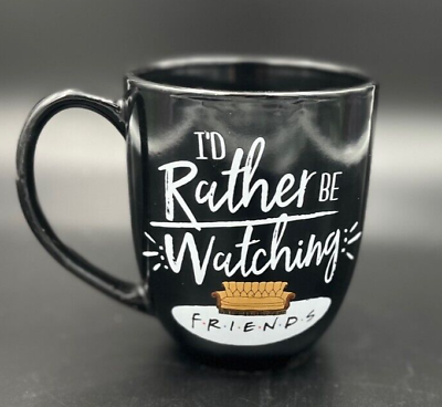 #ad quot;I#x27;d Rather Be Watching Friendsquot; Coffee Mug Zak Designs New Collectible $12.00