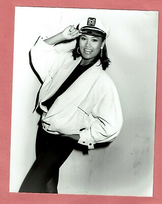 #ad 1986 Photo Tia Carrere Star of the TV Show A Team Dance Fever at KTLA Hollywood3 $10.00