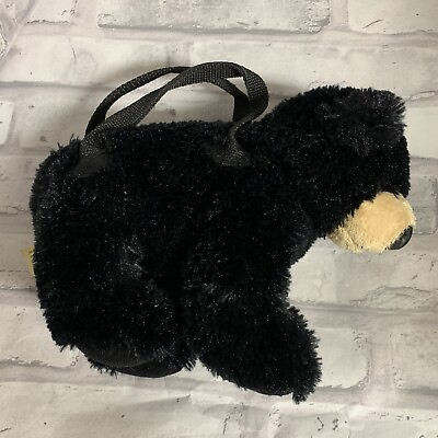 #ad Black Bear Kids Plush Purse Jaag $16.99