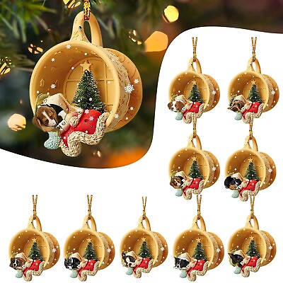 #ad Christmas Pendant Ornaments Personality Ornaments Christmas Ornaments Christmas $6.32