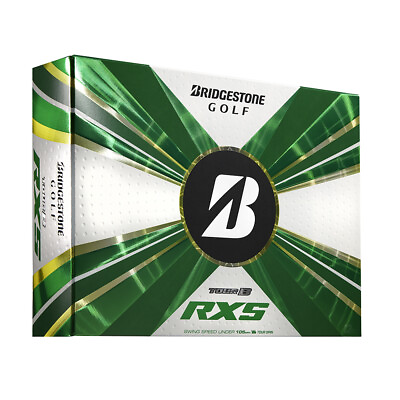 #ad NEW Bridgestone Tour B RXS White Golf Balls Choose Quantity $33.99