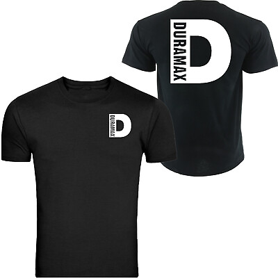 #ad Duramax Big D Design T Shirt Unisex Black Color Front amp; Back S 5XL $19.99