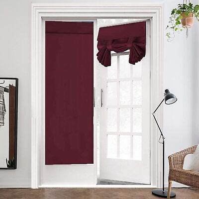 #ad Insulated curtains for home doors and windows sunshadesWine $21.99