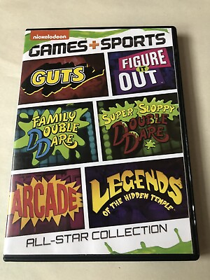 Nickelodeon Games Sports All Star Collection DVD Double Dare Hidden Temple $40.00