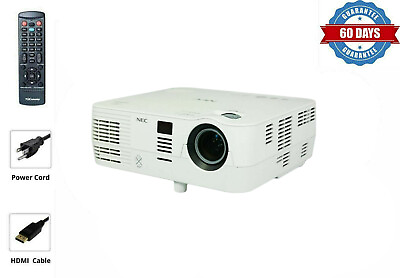 #ad 2800 ANSI Lumens DLP Color Projector HD 1080i for Kids Childs Gaming w bundle $117.22