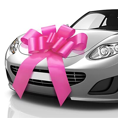 #ad Giant Car Bow Pink 30 inch Big Gift Wrapping Bow for Large Gift Decoration... $19.68