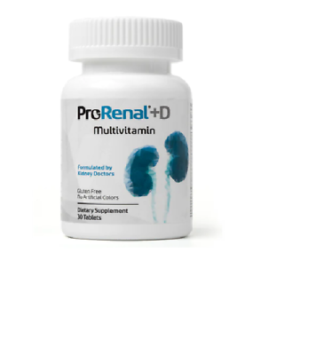 #ad ProRenalD Kidney Health Multivitamin Tablets 90 Day Supply $19.99