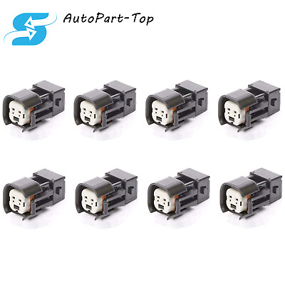 #ad 8PCS Fuel Injector Connector Adapter LS1 EV1 to EV6 EV14 USCAR LS2 LS3 LSX LT1 $7.05