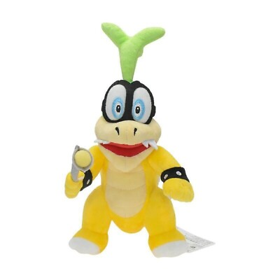 #ad Super Mario Bros. Toys Standing Iggy Plush Doll 10 Inches Kids Xmas gift $12.98