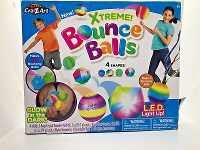 #ad Cra Z Art Xtreme Bounce Balls Kit Makes 25 Balls NEW $2.99