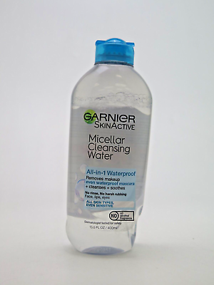 #ad Garnier SkinActive Micellar Cleansing Water Waterproof 13.5 Fl oz 400 ml $11.95
