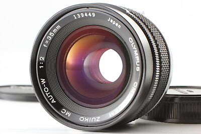 #ad ⏯️【Near MINT】Olympus Zuiko MC Auto W 35mm f 2 Wide Angle MF Lens From JAPAN $249.99