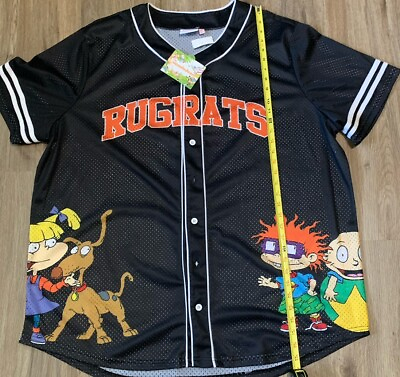 #ad #ad Nickelodeon Rugrats Baseball Jersey Adult 4X $29.88