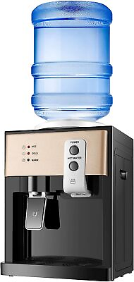 #ad 5 Gallons Water Cooler Dispenser Bottom Loading Hot amp; Cold Water Home Office NEW $47.00