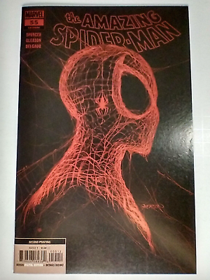 #ad Marvel Comics Amazing Spider Man #55 2nd Print; Patrick Gleason Cover NM 9.4 $6.99