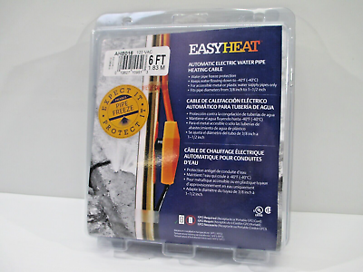 #ad EASYHEAT AHB 016 COLD WEATHER VALVE AND PIPE HEATING CABLE 6 FT WINTER AHB016 $17.35